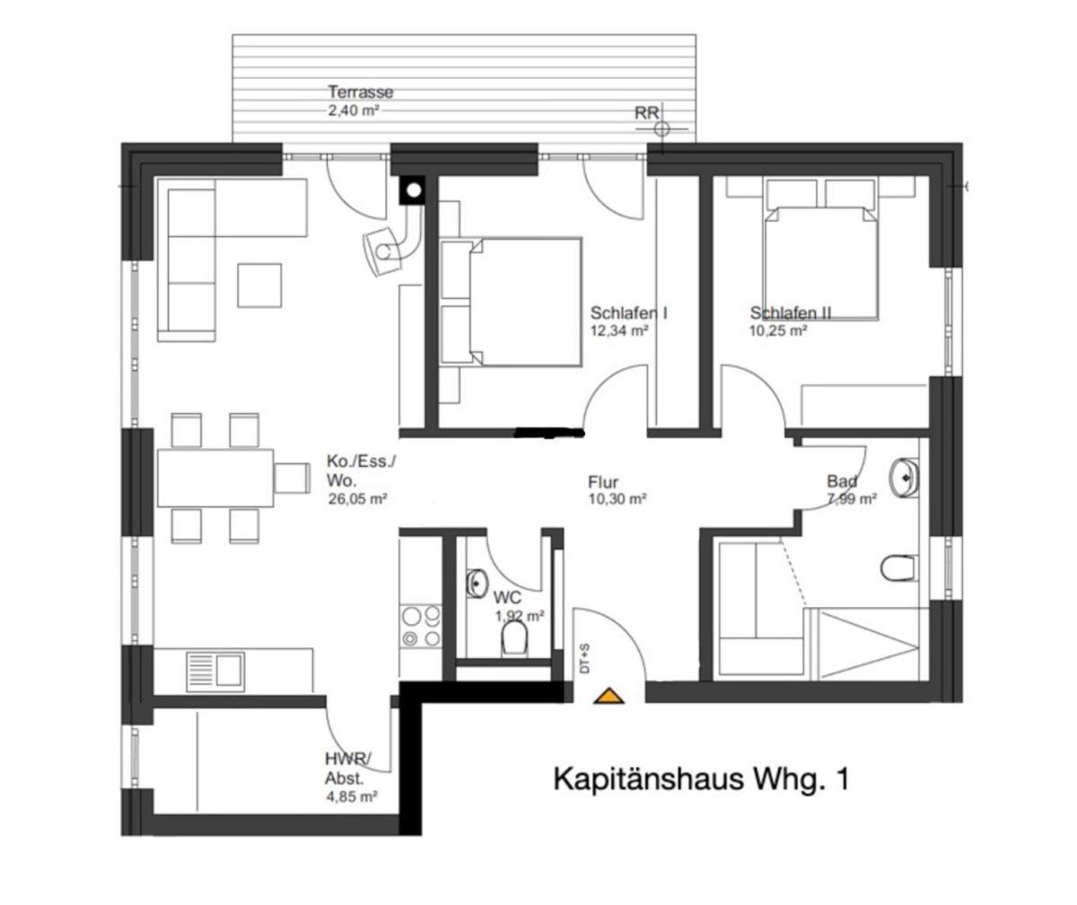 شقة Kapitaenshaus 1 كيلينهوسن المظهر الخارجي الصورة